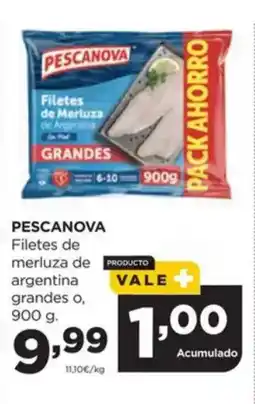 Alimerka PESCANOVA Filetes de merluza de argentina grandes oferta