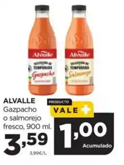 Alimerka ALVALLE Gazpacho o salmorejo fresco oferta