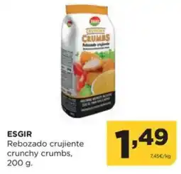 Alimerka ESGIR Rebozado crujiente crunchy crumbs oferta