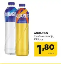 Alimerka AQUARIUS Limón o naranja oferta