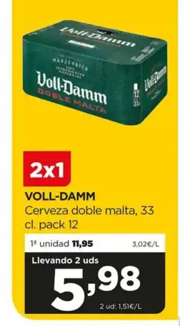 Alimerka VOLL-DAMM Cerveza doble malta oferta