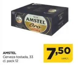 Alimerka AMSTEL Cerveza tostada oferta