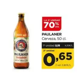 Alimerka PAULANER Cerveza oferta