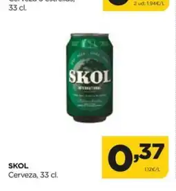 Alimerka SKOL Cerveza oferta