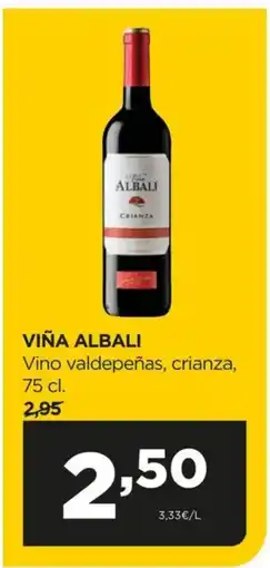 Alimerka VIÑA ALBALI Vino valdepeñas, crianza oferta