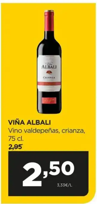 Alimerka VIÑA ALBALI Vino valdepeñas, crianza oferta
