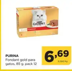 Alimerka PURINA Fondant gold para gatos oferta