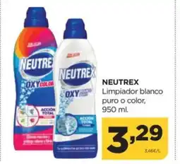 Alimerka NEUTREX Limpiador blanco puro o color oferta
