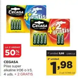 Alimerka CEGASA Pilas super alkaline oferta