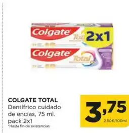Alimerka COLGATE TOTAL Dentifrico cuidado de encías oferta
