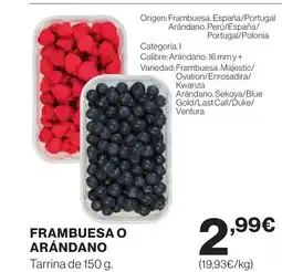 Supercor Frambuesa o arándano oferta