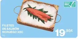 Supercor Filetes de salmón noruego asc oferta