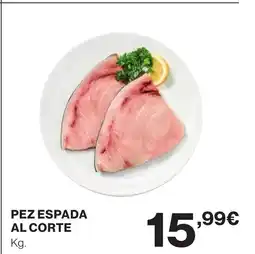 Supercor Pez espada al corte oferta
