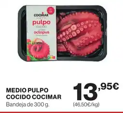 Supercor COCIMAR Medio pulpo cocido oferta