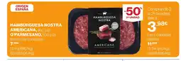 Supercor Hamburguesa nostra americana oferta