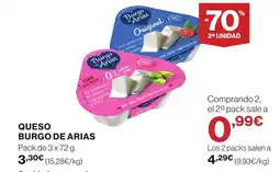 Supercor BURGO DE ARIAS Queso oferta