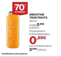 Supercor TRUE FRUITS Smoothies oferta