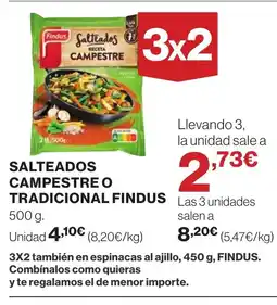 Supercor FINDUS Salteados campestre o tradicional oferta