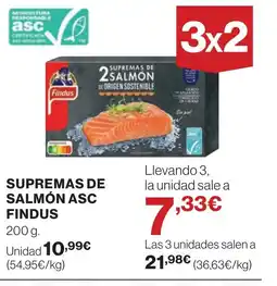 Supercor FINDUS Supremas de salmón asc oferta