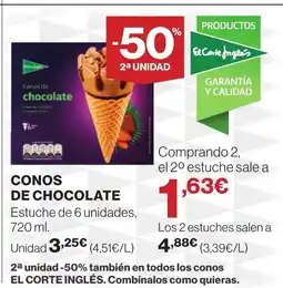 Supercor Conos de chocolate oferta