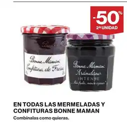 Supercor BONNE MAMAN En todas las mermeladas y confituras oferta