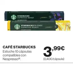 Supercor STARBUCKS Café oferta