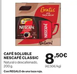 Supercor NESCAFÉ CLASSIC Café soluble oferta