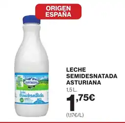 Supercor ASTURIANA Leche semidesnatada oferta