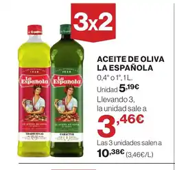 Supercor LA ESPAÑOLA Aceite de oliva oferta