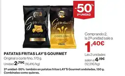 Supercor Patatas fritas lay's gourmet oferta