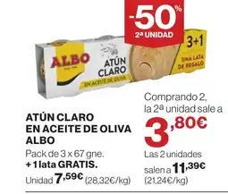 Supercor ALBO Atún claro en aceite de oliva oferta