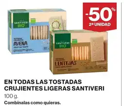 Supercor SANTIVERI En todas las tostadas crujientes ligeras oferta