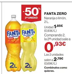 Supercor FANTA Zero oferta
