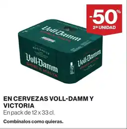 Supercor En cervezas voll-damm y victoria oferta