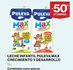 Supercor Leche infantil puleva max crecimiento y desarrollo oferta
