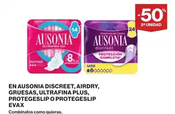 Supercor En ausonia discreet, airdry, gruesas, ultrafina plus, protegeslip o protegeslip oferta