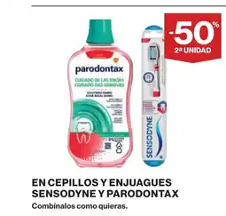 Supercor En cepillos y enjuagues sensodyne y parodontax oferta