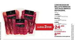 Supercor SOTOALBOS Loncheados de bellota ibéricos 50% raza ibérica oferta
