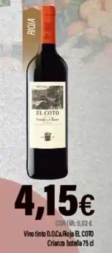 Cash Ifa EL COTO Vino tinto D.O.Ca.Rioja oferta