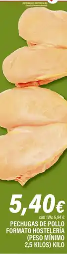 Cash Ifa Pechugas de pollo formato hostelería oferta