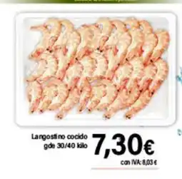 Cash Ifa Langostino cocido gde oferta