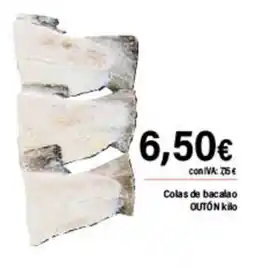 Cash Ifa OUTÓN Colas de bacalao oferta