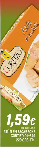 Cash Ifa CORTIZO Atún en escabeche oferta