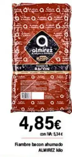 Cash Ifa ALMIREZ Fiambre bacon ahumado oferta