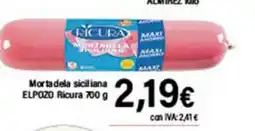 Cash Ifa ELPOZO Mortadela siciliana oferta