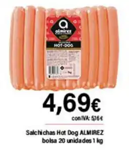 Cash Ifa ALMIREZ Salchichas Hot Dog oferta
