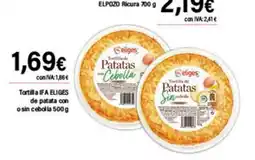 Cash Ifa IFA ELIGES Tortilla de patata con o sin cebolla oferta