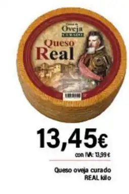 Cash Ifa REAL Queso oveja curado oferta