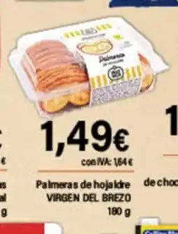 Cash Ifa VIRGEN DEL BREZO Palmeras de hojaldre oferta