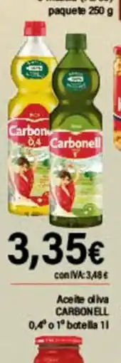 Cash Ifa CARBONELL Aceite oliva oferta